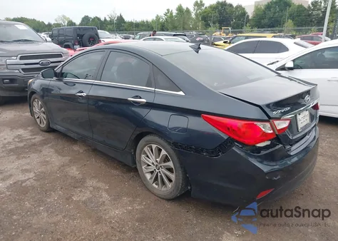 2014 Hyundai Sonata Limited z USA, uszkodzony, nr VIN 5NPEC4AC6EH885960